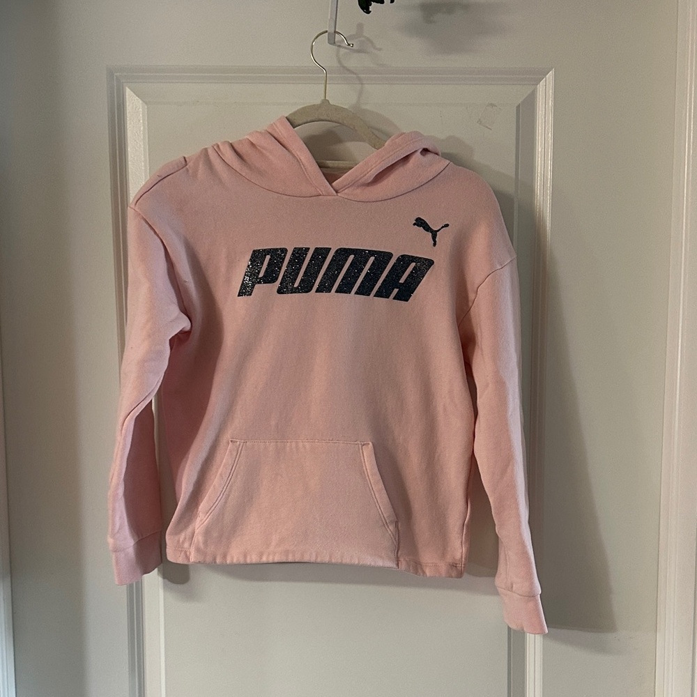 Puma Pink Kids Hoodie
